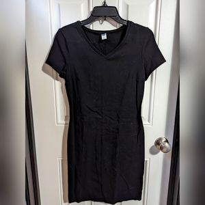 Black Tshirt mini dress